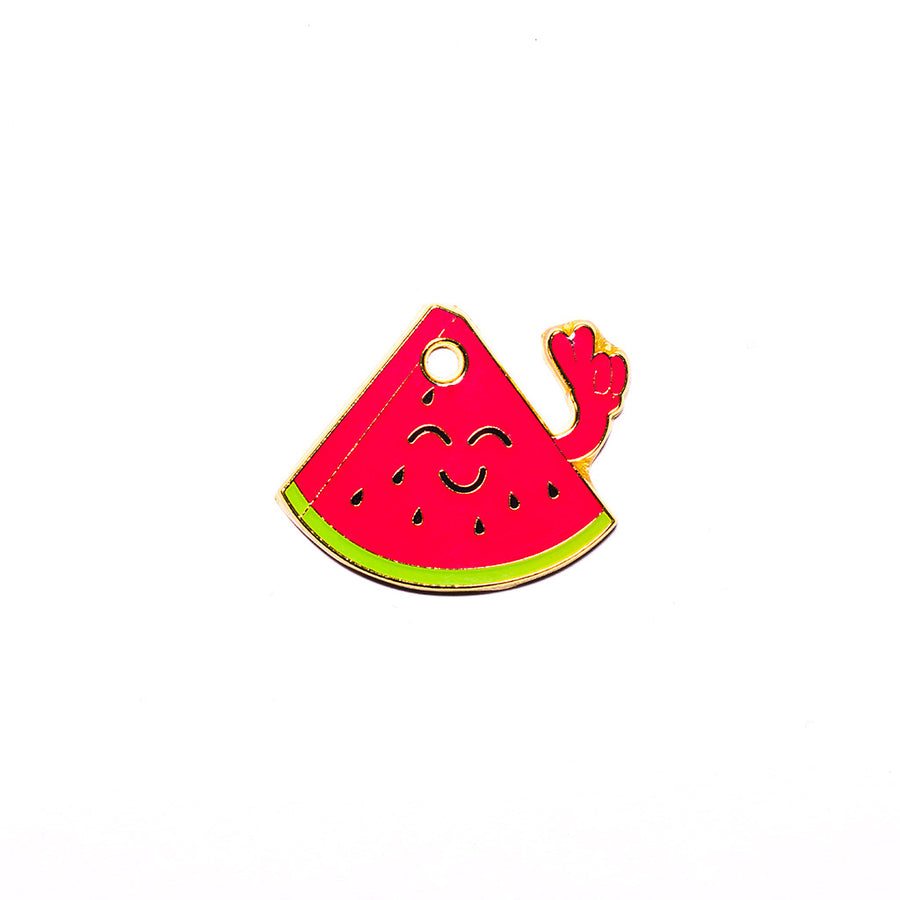 Medal Happy Watermelon Pop Dog x I want my brooch 🍉💦